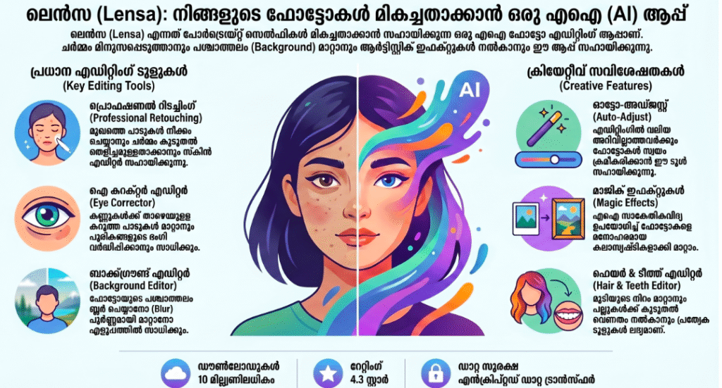 feature os photo editing App lensa 