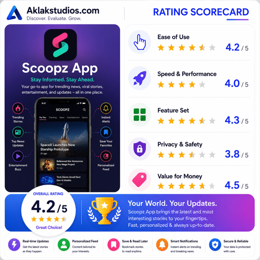 Scoopz Scorecard